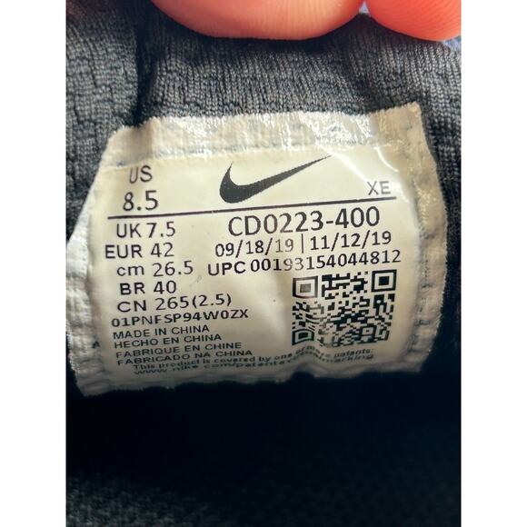 Men’s Nike Run All Day 2 Size 8.5 Blue White Road Running Shoes CD0223-400 - Picture 9 of 9